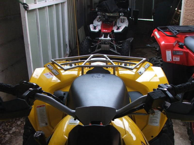 Renegade rear rack CanAm ATV Forum